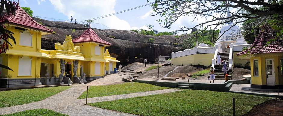Aluthepola temple near Negombo in Sri Lanka