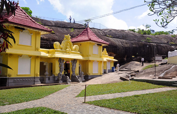 Aluthapola cave temple near Negombo in Gampaha District