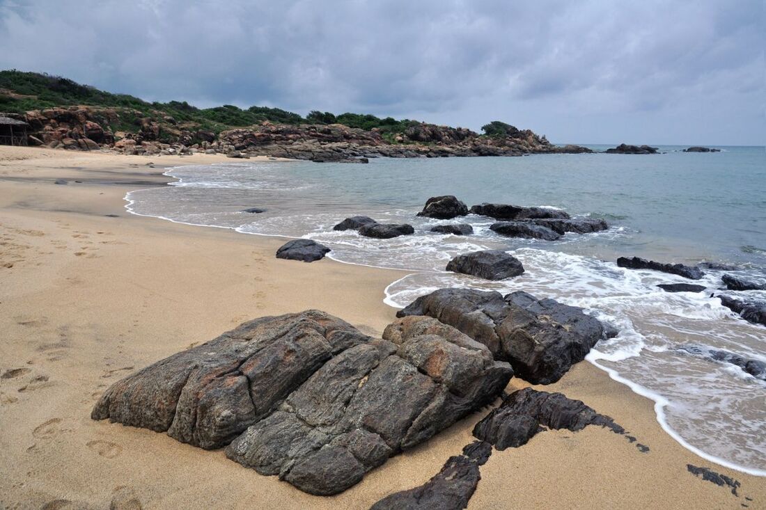 lonesome cove of Arisimalai near Pulmoddai in Sri Lanka's Trincomalee District