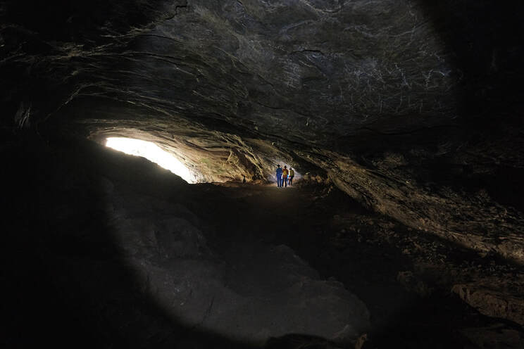Ravana Cave in Ella in Sri Lanka