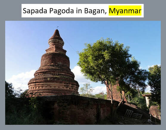Sapada Pagoda in Bagan in Myanmar