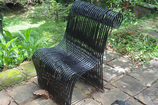 garden chair designed by Geoffrey Bawa