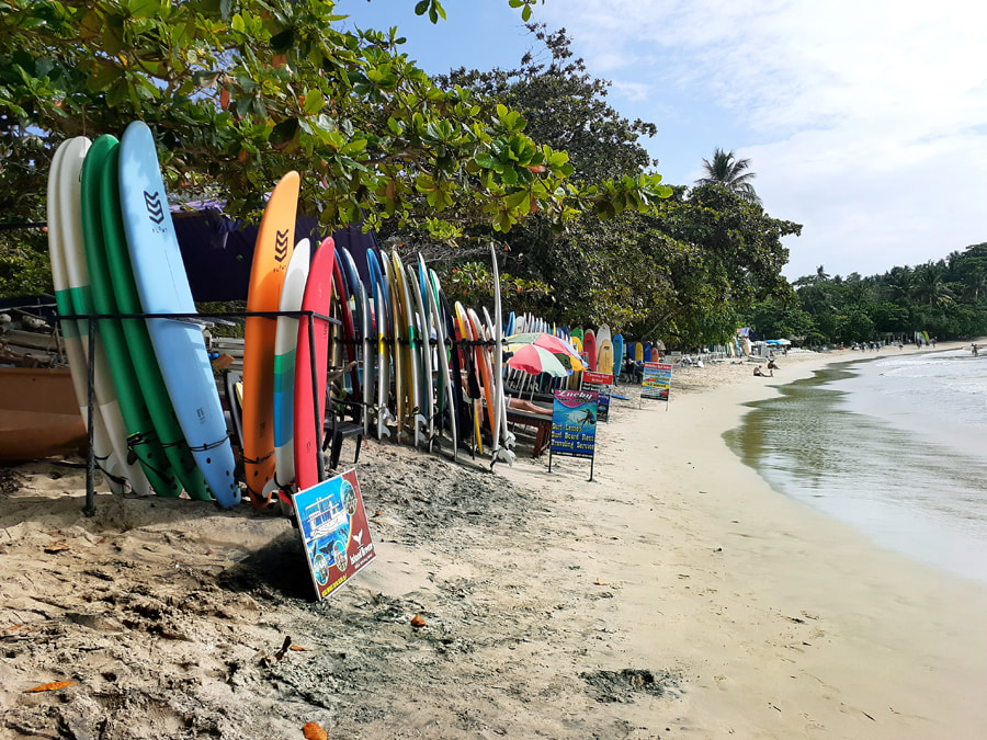 Sri Lanka's surfing destination Hiriketiya Beach