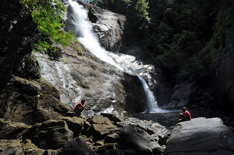 Mannakethi Ella waterfalls near Kitulgala