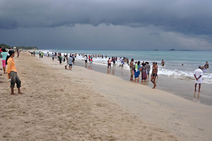 Nilaveli Beach near Trincomalee at Sri Lanka's East Coast