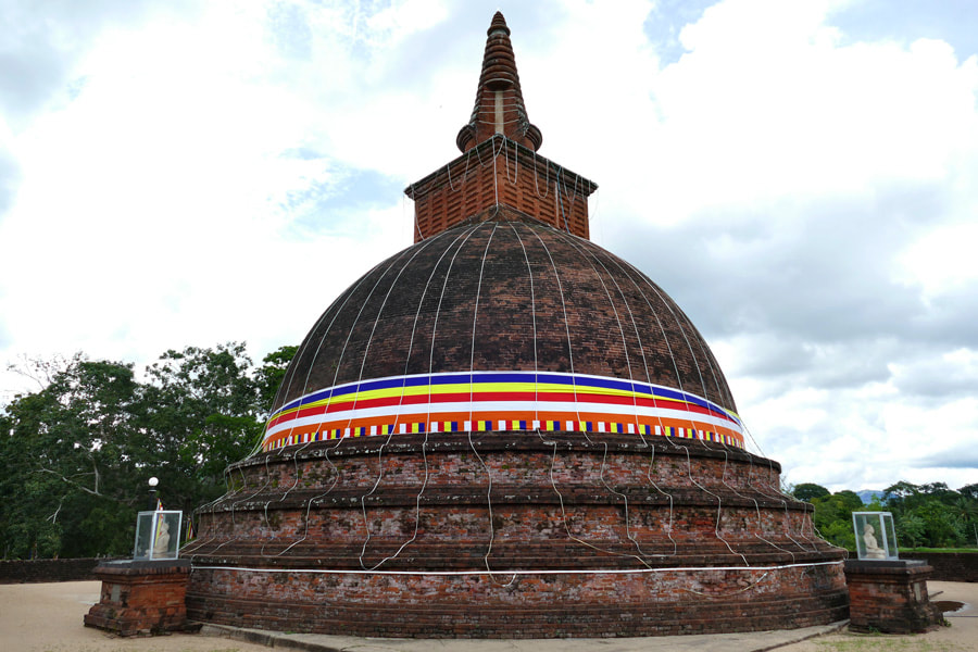 stupa of Dematamal Viharaya near Buttala