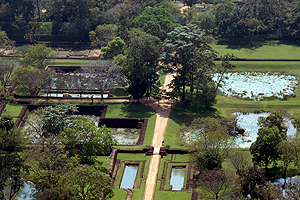 Sigiriya water gardens