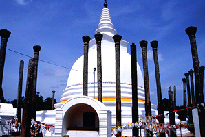 Thuparama in UNESCO World Heritage Site Anuradhapura
