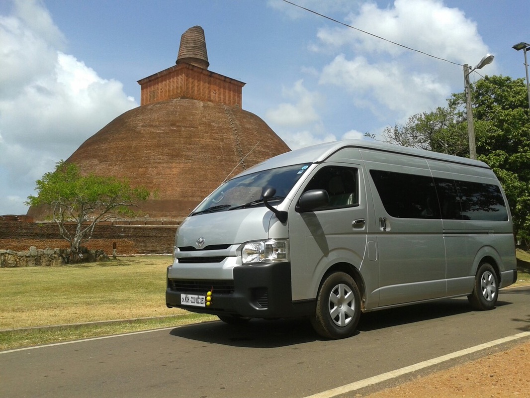 Sri Lanka holiday Luxury Van with best tour guide