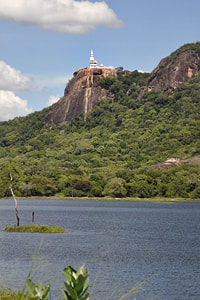 stupa as new vantage point of Dimbulagala