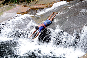 adventure holiday activity canyoning in Kitulgala in Sri Lanka