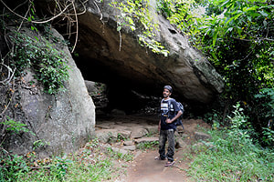 hiking at Maligathenna in Gampaha District