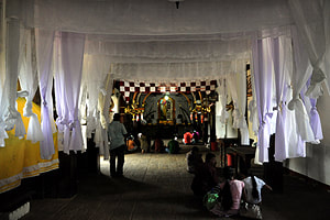 interior of the Maha Saman Devalaya
