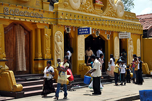 Kataragama pilgrimage site in Sri Lanka's Monaragala District
