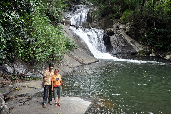 Bamarakiri Falls near Rattota