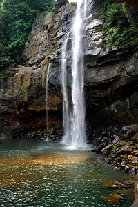 Aberdeen Falls in Sri Lanka's Central Province