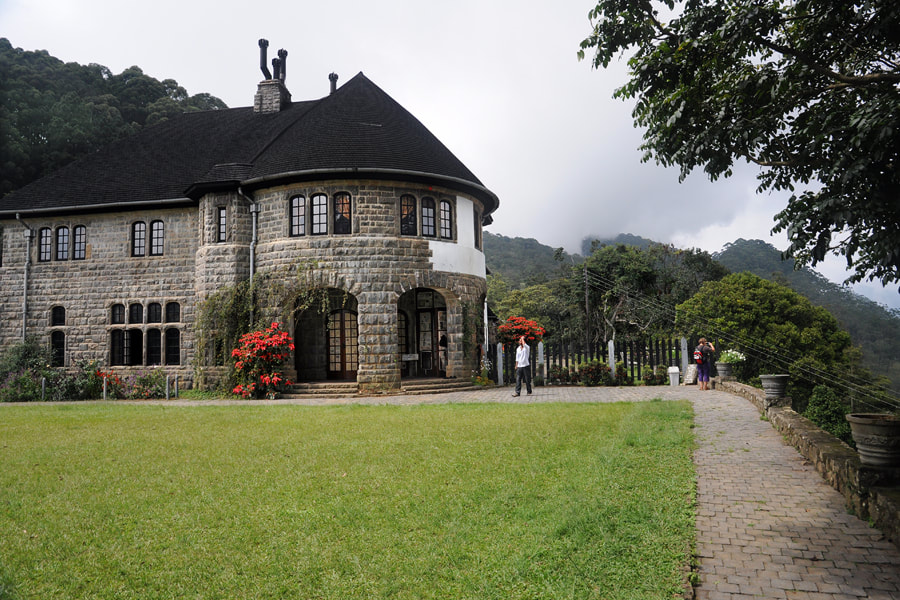 Adisham Hall of Sir Thomas Villiers in former Ceylon