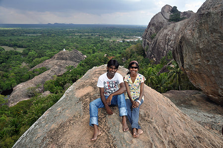 Parakamanda rock near Anamaduwa