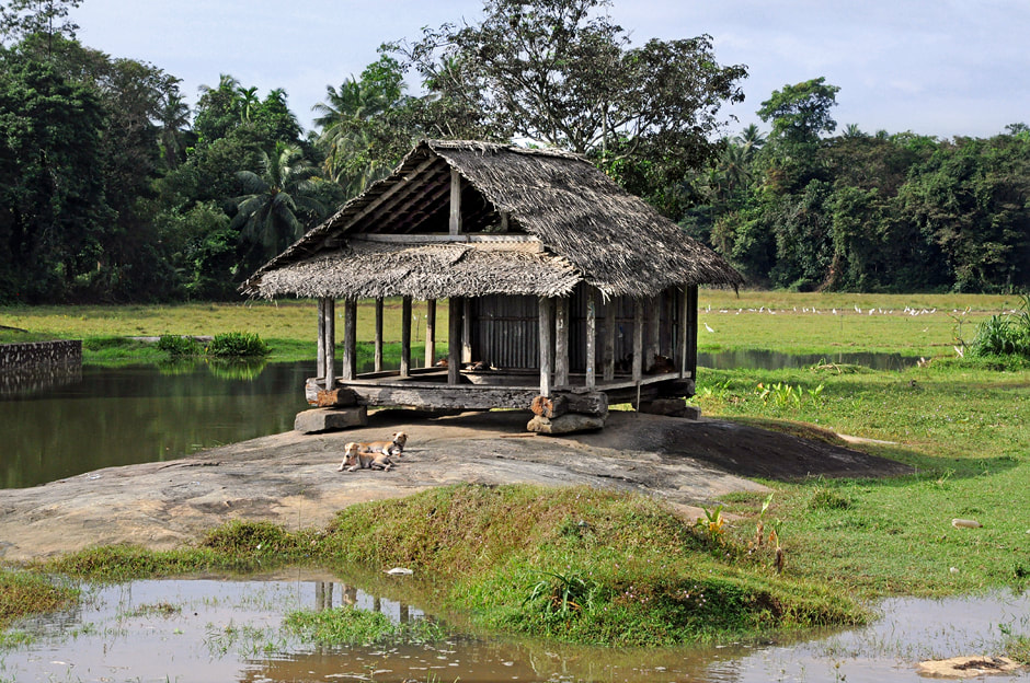Ambalama of Awariyawala in Sri Lanka's Gampaha District  