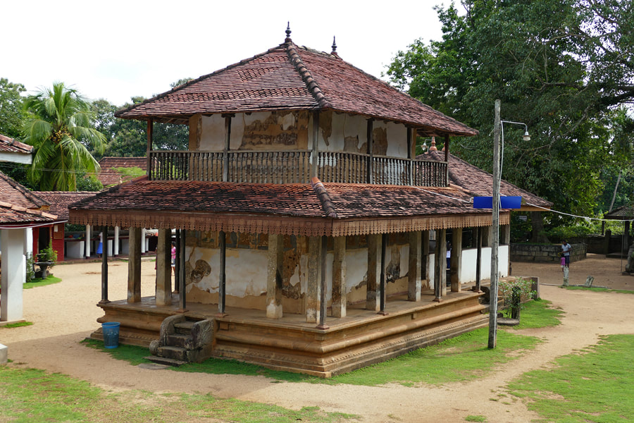 image house of the Dambadeniya temple