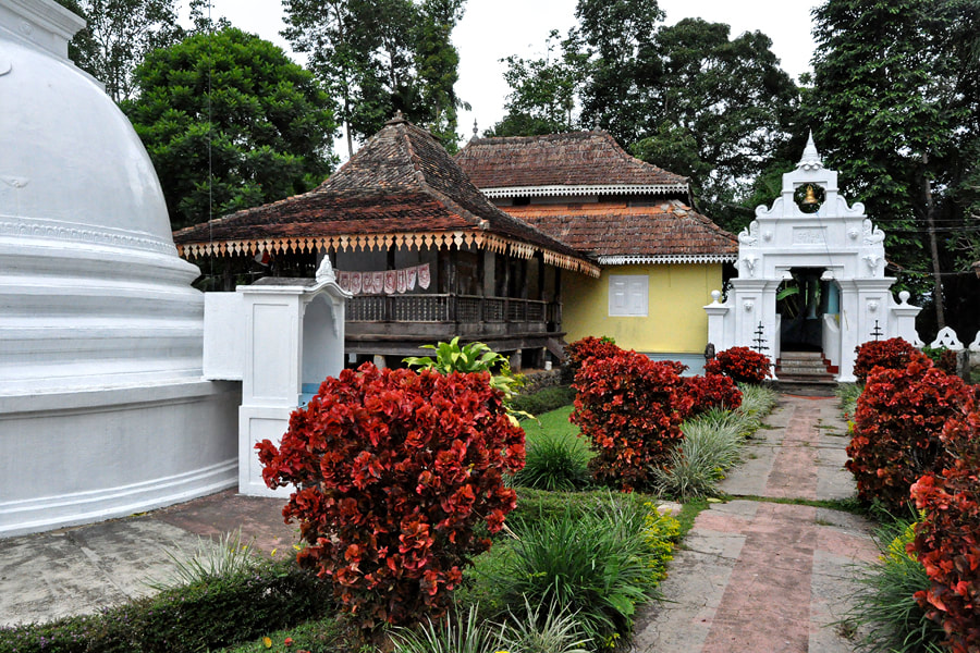 Danthure Rajamaha Viharaya near Kandy