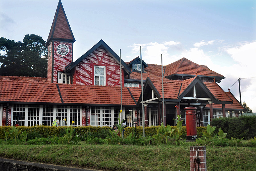 post office in Nuwara Elia from the British colonial period