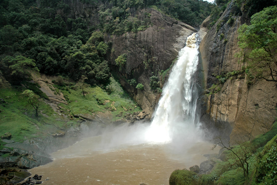 Dunhinda Falls near Badulla