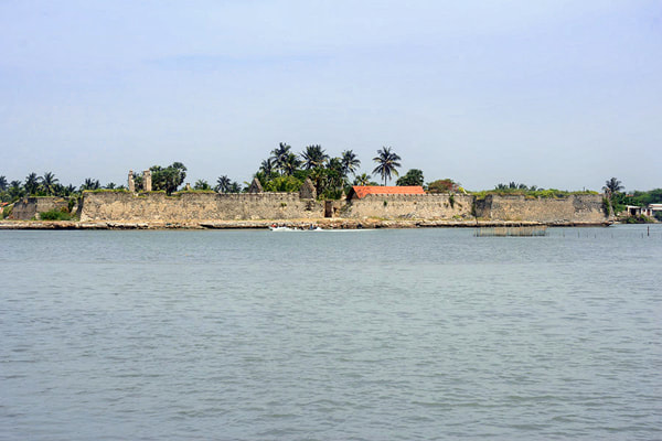 Dutch Fort of Mannar in Sri Lanka