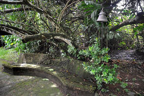 Black Pavilion in Lunuganga Gardens