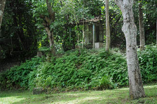 Blue Pavilion in Lunuganga Gardens