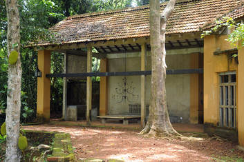 verandah of Cinnamon Hill House in Lunuganga
