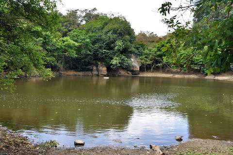 pond of Timbiri Pokuna in the Mihintale Hills