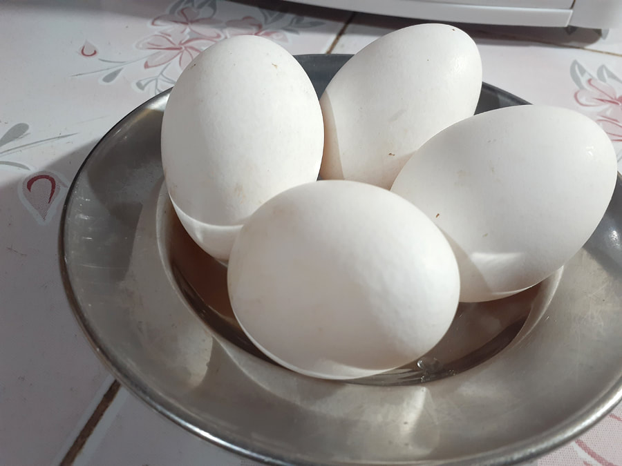 eggs for rice noodles Sri Lanka style