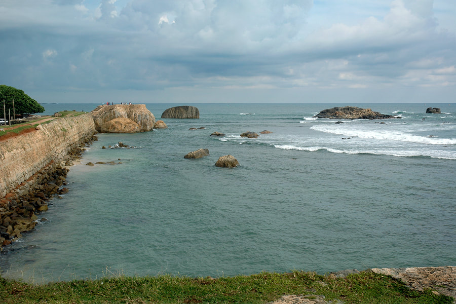 Flag Rock bastion of the Old Town of Galle