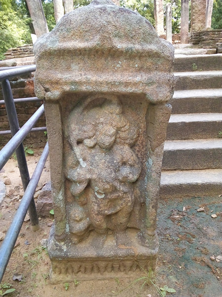guard stone at the Magul Maha Vihara