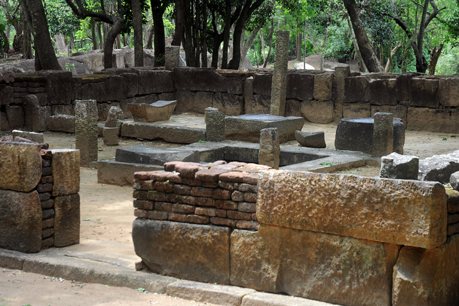 Janthagara of Manakanda excavation site in Sri Lanka