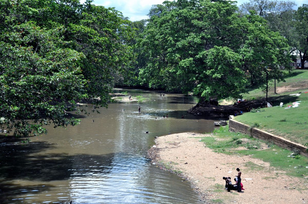 Menik Ganga in Kataragama in Moneragala District