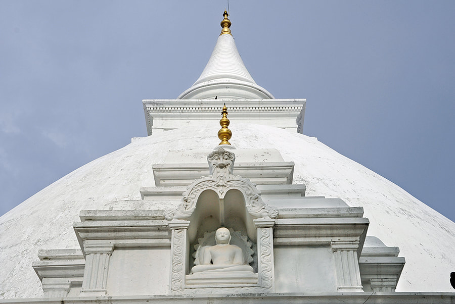 stupa in Kelaniya near Colombo