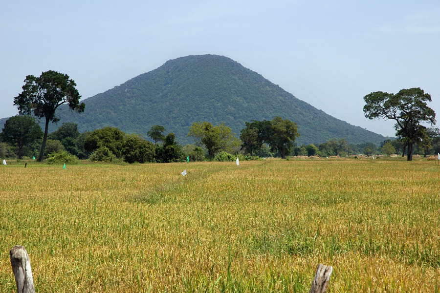 Kokabe Hill between Anuradhapura and Trincomalee