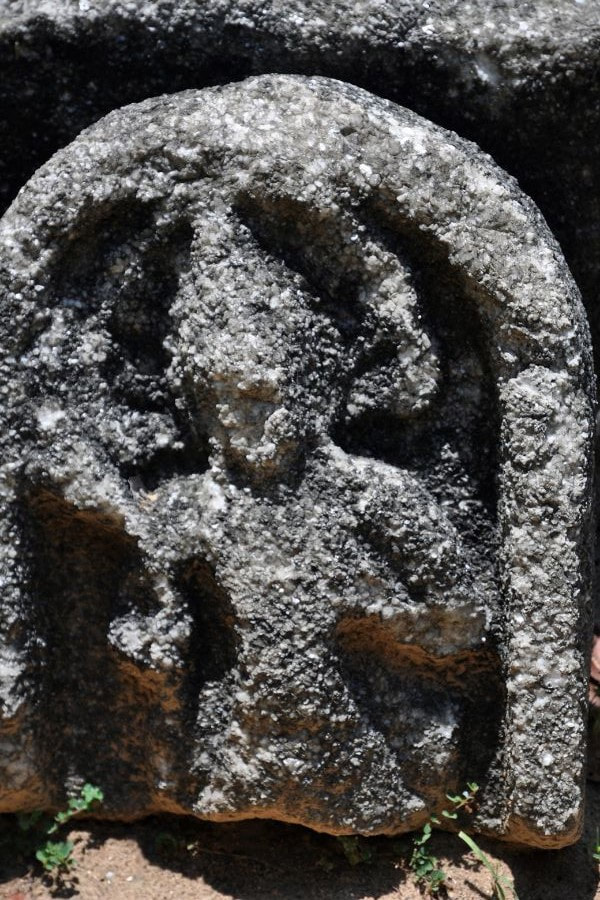 guardian stone in Lahugala in Sri Lanka's Eastern Province