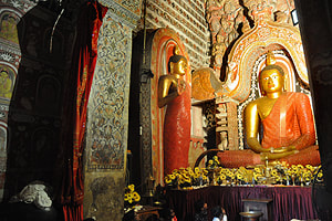 Lankatila shrine to the east of Kandy