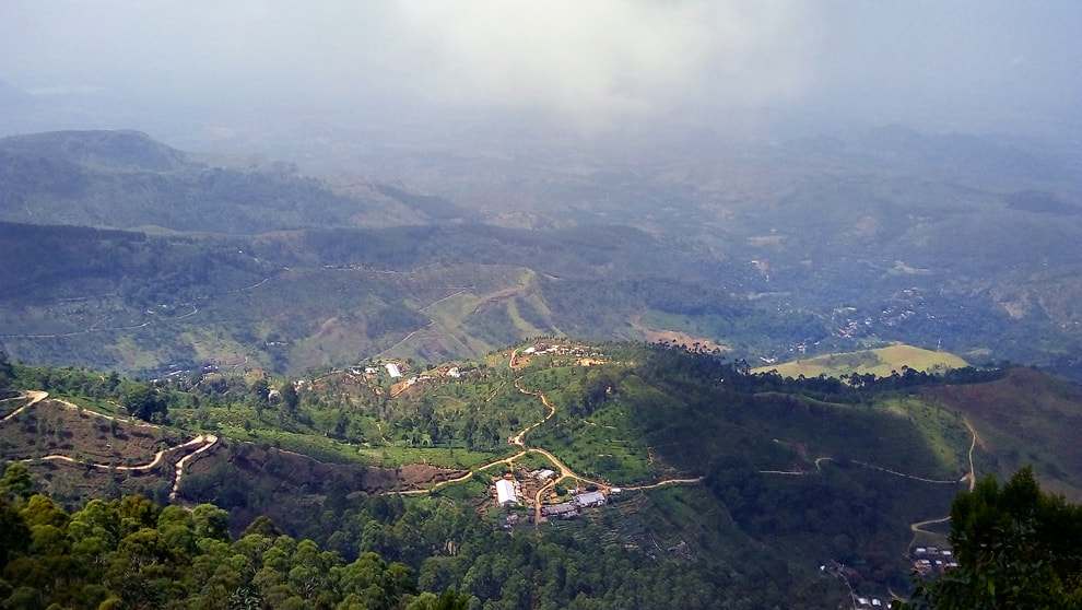 Haputale in Sri Lanka's highlands is famous for its panoramiv views