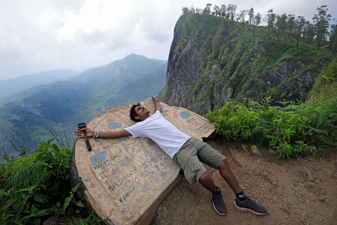 Madulsima Mini World's End in the highlands of Sri Lanka