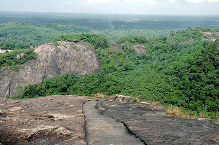 Maligatenne hill near Colombo