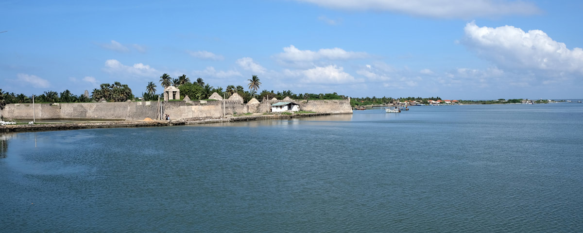 Mannar Island with Dutch Fort panoramic title photo
