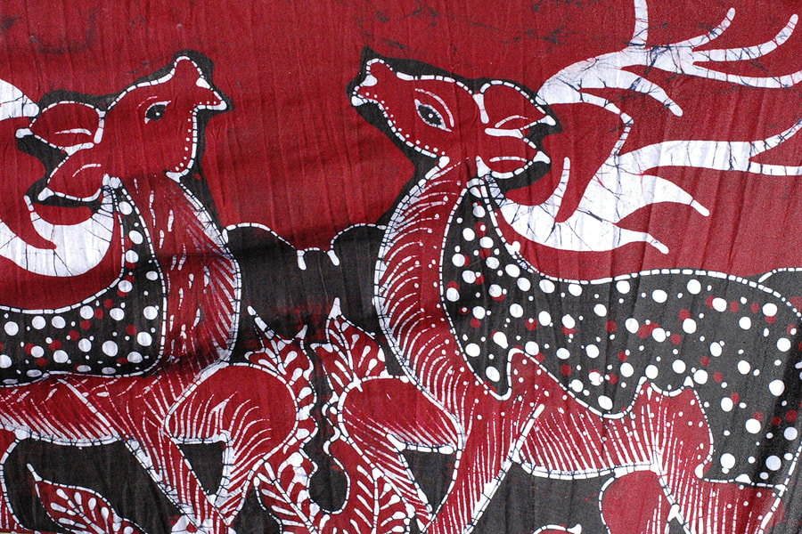 Marawila batik in Sri Lanka