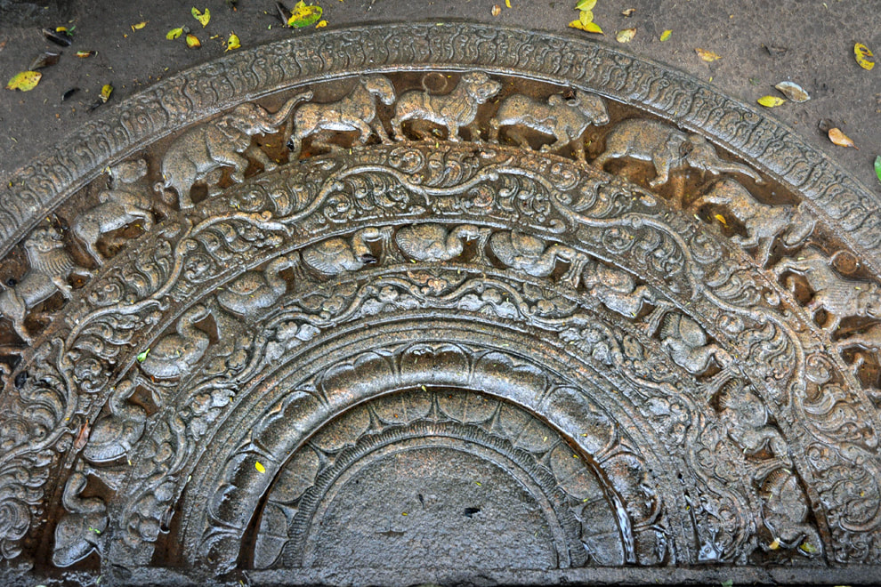 Anuradhapura's second moonstone 