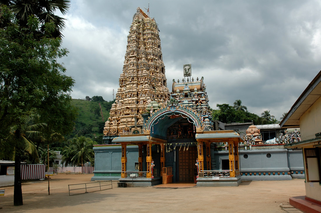Muthumariamman Hindu temple in Matale