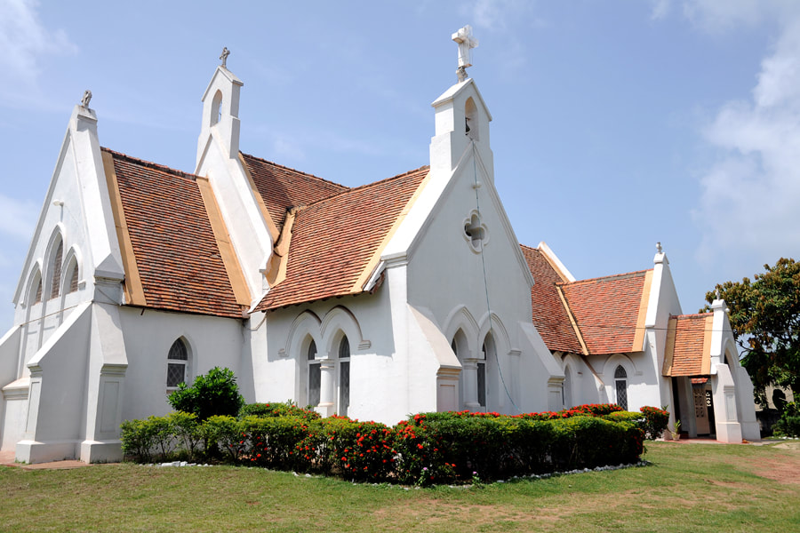 Anglican St. Stephen's Church in Negombo Fort
