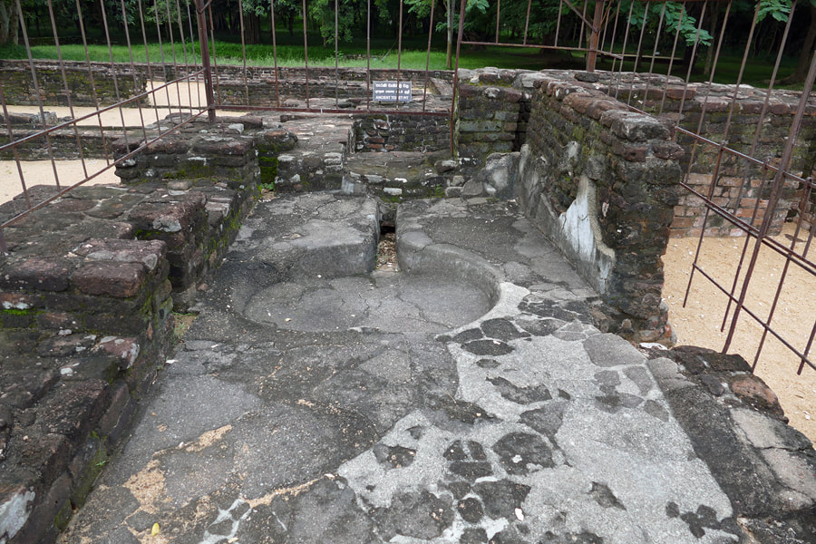 medieval sanitation technology of Sri Lanka in Panduwasnuwara